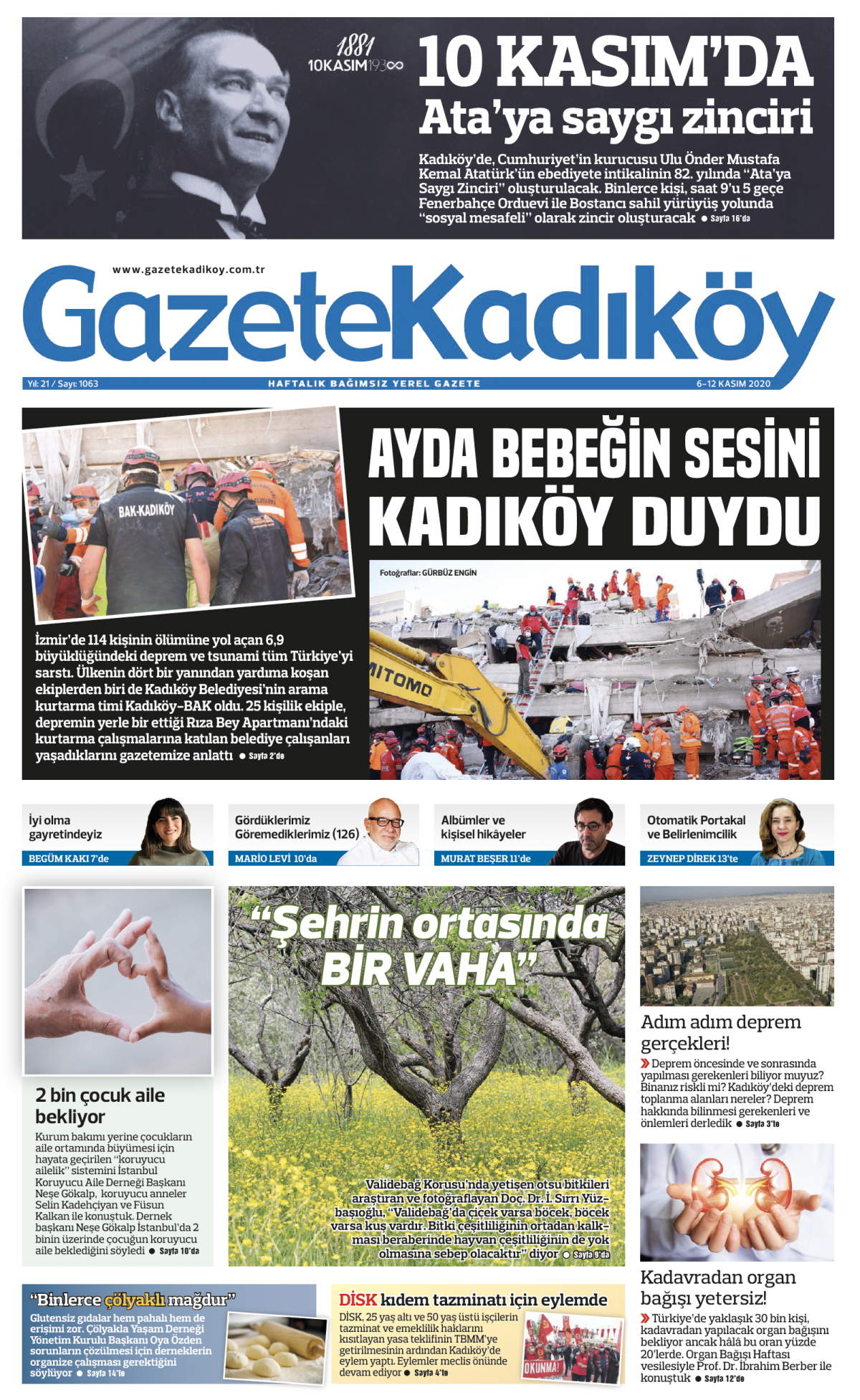 Gazete Kadıköy - 1063.Sayı